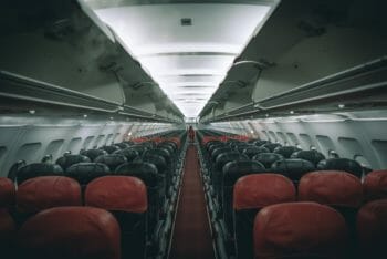 empty airplane